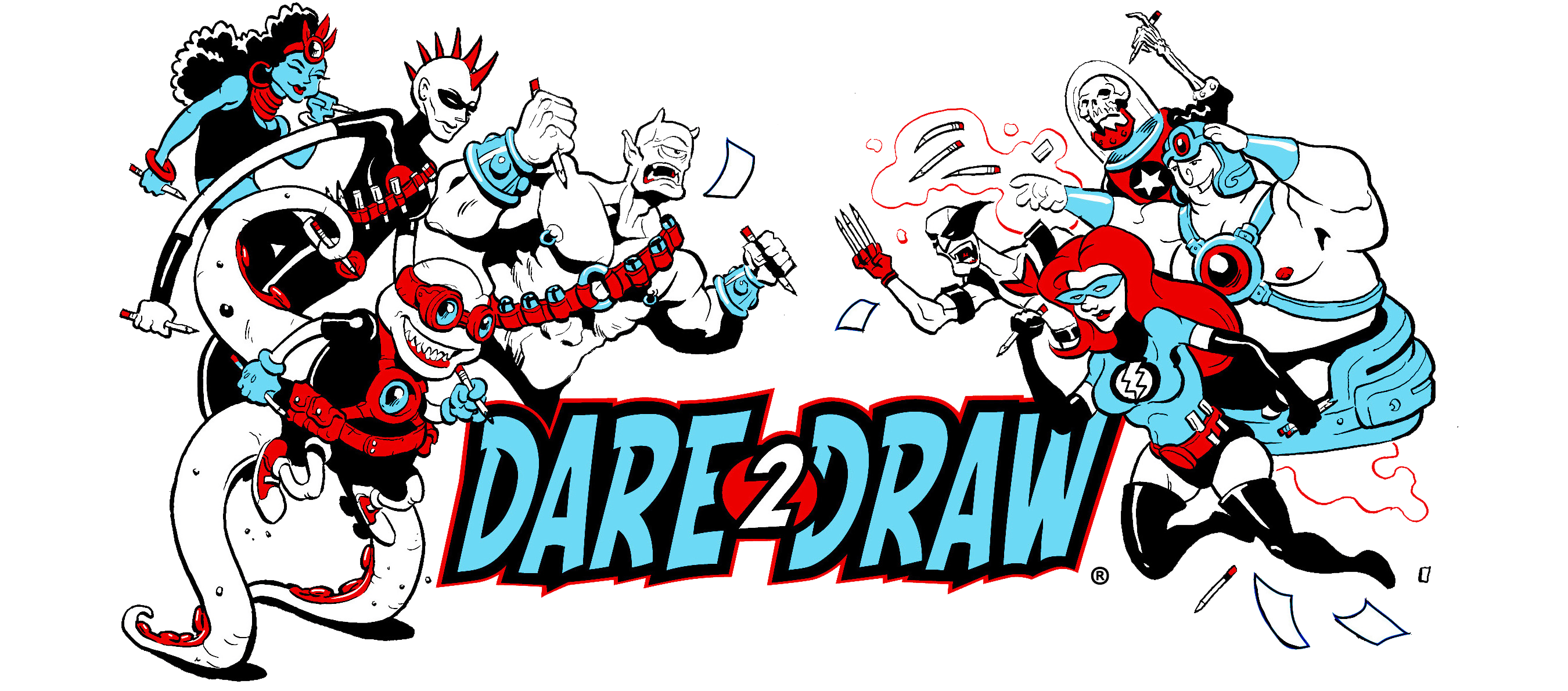 dare2draw.org, dare 2 draw, creatorcode, rj huneke, powkabam